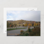 Postkarte der Steamboat Springs, Colorado (Vorne/Hinten)