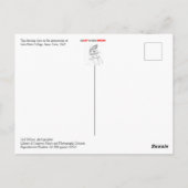 Postkarte der stechend Tanzklasse (Rückseite)