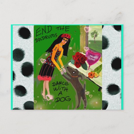 Postkarte - der Strand fixiert alles auf Postkarte (Vorderseite)