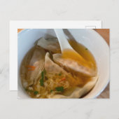 Postkarte der Suppe (Vorne/Hinten)