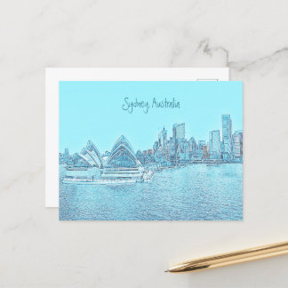 Postkarte der Sydney Opera