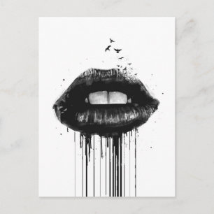 Postkarte der toten Liebe