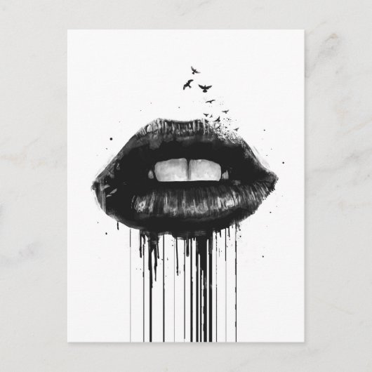 Postkarte der toten Liebe (Vorderseite)