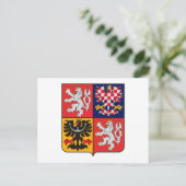 Postkarte der Tschechischen Republik (Stehend Vorderseite)