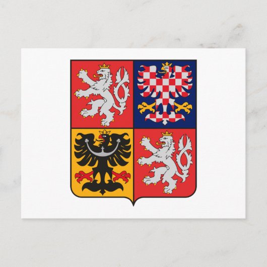 Postkarte der Tschechischen Republik (Vorderseite)