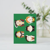 Postkarte der Tudor Monarchi (Stehend Vorderseite)