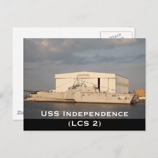 Postkarte der Unabhängigkeit (Vorne/Hinten)