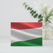 Postkarte der ungarischen Flagge (Stehend Vorderseite)