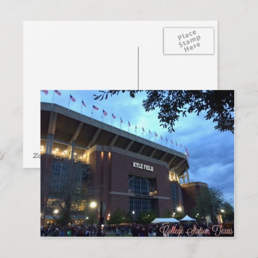 Postkarte der Uni (Vorne/Hinten)