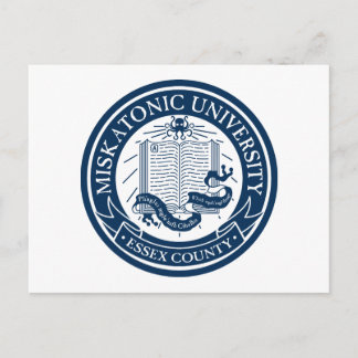 Postkarte der Universität Miskatonic