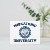 Postkarte der Universität Miskatonic (Stehend Vorderseite)