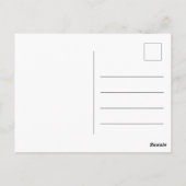 Postkarte der Universität von Alabama  (Rückseite)