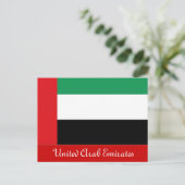 Postkarte der Vereinigten Arabischen Emirate (Stehend Vorderseite)