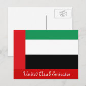 Postkarte der Vereinigten Arabischen Emirate (Vorne/Hinten)