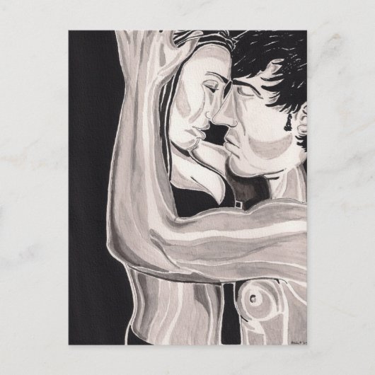 Postkarte der Versuchung (Vorderseite)