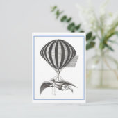 Postkarte der Vintagen Flugmaschine (Stehend Vorderseite)