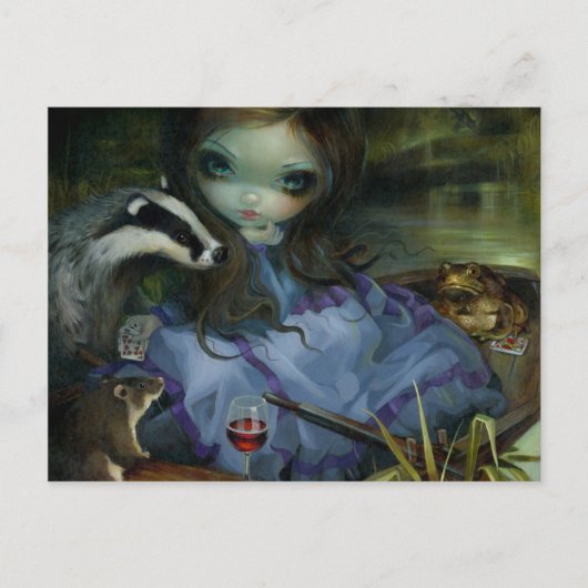 Postkarte "Der Wind in den Wilden" (Vorderseite)