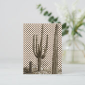 Postkarte der Wüste (Stehend Vorderseite)