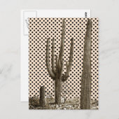 Postkarte der Wüste (Vorne/Hinten)