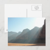 Postkarte der Wüste (Vorne/Hinten)