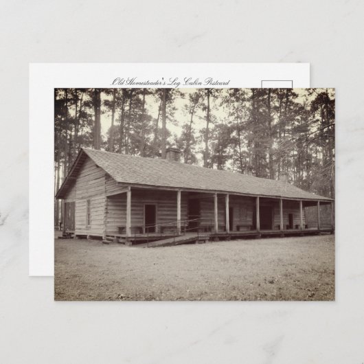 Postkarte des alten Hausmeisters (Vorne/Hinten)