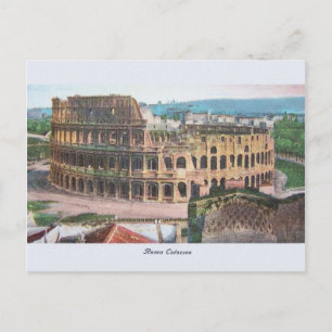 Postkarte des alten Rom Colosseum