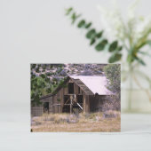 Postkarte des alten Stalls (Stehend Vorderseite)