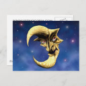 Postkarte des alten Teufels (Vorne/Hinten)