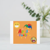 Postkarte des Aprilscherzes (Stehend Vorderseite)
