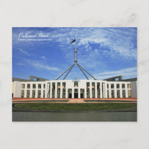 Postkarte des australischen Parlaments