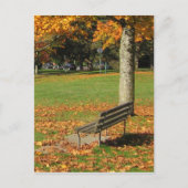 Postkarte des Autumn Park (Vorderseite)
