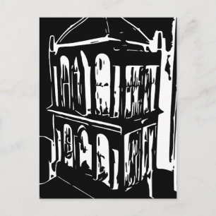 Postkarte des Black Bird Cases