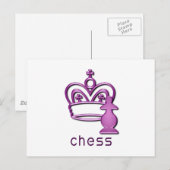 Postkarte des Checkpaares (Vorne/Hinten)