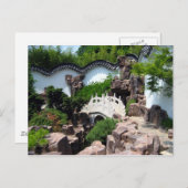 Postkarte des chinesischen Gärtners (Vorne/Hinten)