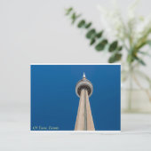 Postkarte des CN Tower, Toronto, Ontario, Kanada (Stehend Vorderseite)