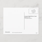 Postkarte des CNW-Depots (Rückseite)