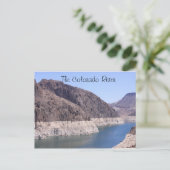 Postkarte des Colorado River (Stehend Vorderseite)