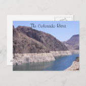 Postkarte des Colorado River (Vorne/Hinten)
