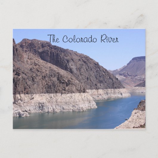 Postkarte des Colorado River (Vorderseite)
