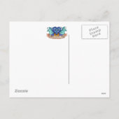 Postkarte des Drachen der Jahreszeit (Rückseite)