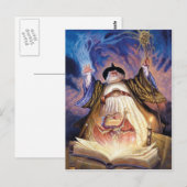 Postkarte des Drachenzaubers (Vorne/Hinten)