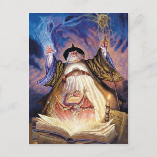 Postkarte des Drachenzaubers