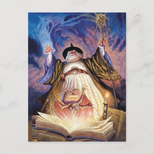 Postkarte des Drachenzaubers (Vorderseite)