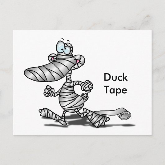 Postkarte des Duck Tapes (Vorderseite)