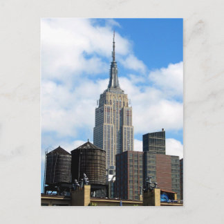 Postkarte des Empire State Gebäude