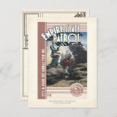 Postkarte des Empire State Patrol Cover (Vorne/Hinten)