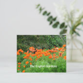 Postkarte des Englischen Gartens (Stehend Vorderseite)