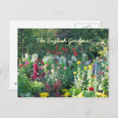 Postkarte des Englischen Gartens (Vorne/Hinten)