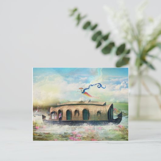 Postkarte des Fischereifahrzeugs (Stehend Vorderseite)