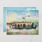 Postkarte des Fischereifahrzeugs (Vorne/Hinten)